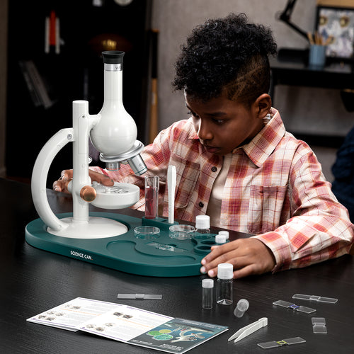 Child playing with educational toy