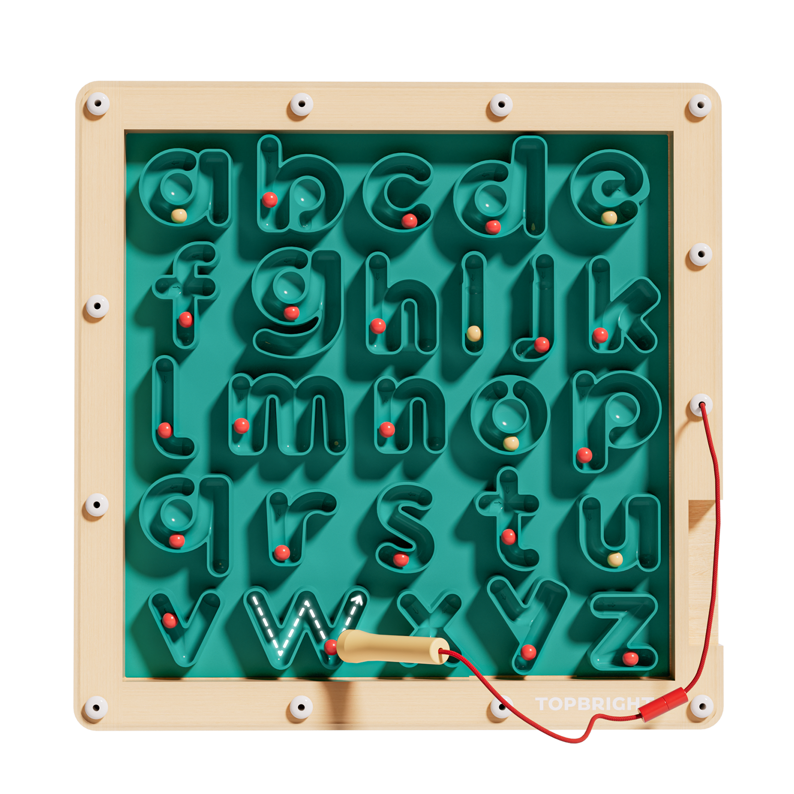 Magnetic Alphabet Tracing Board
